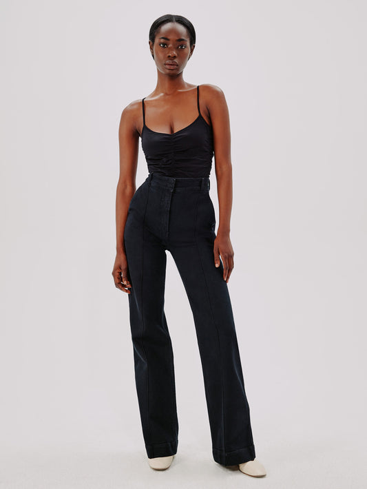 Shirred Bodysuit