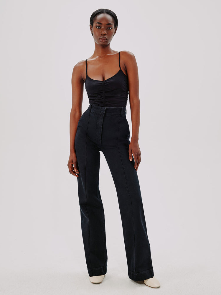 Shirred Bodysuit