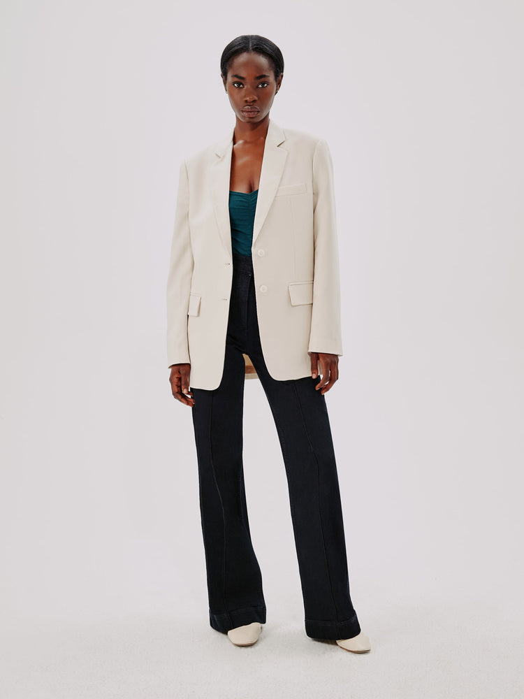 Shirred Bodysuit