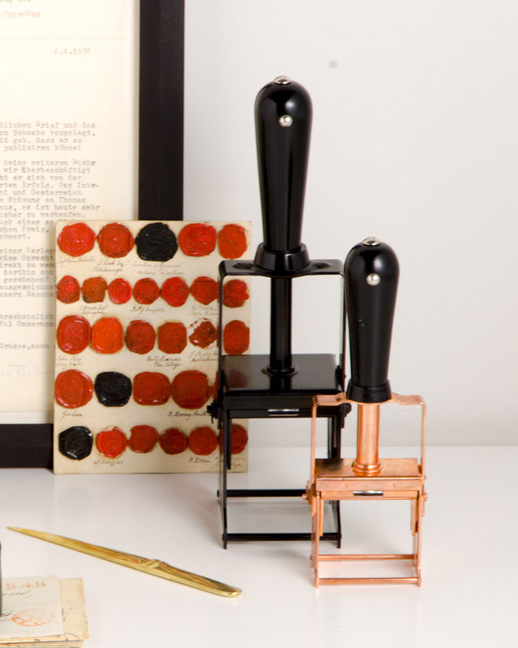 Self-Inking Custom Rubber Stamp: Black+Black