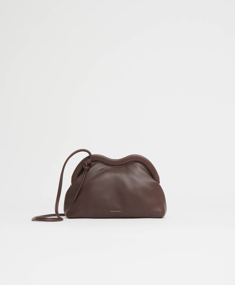 Baci Bag - Chocolate/Periwinkle