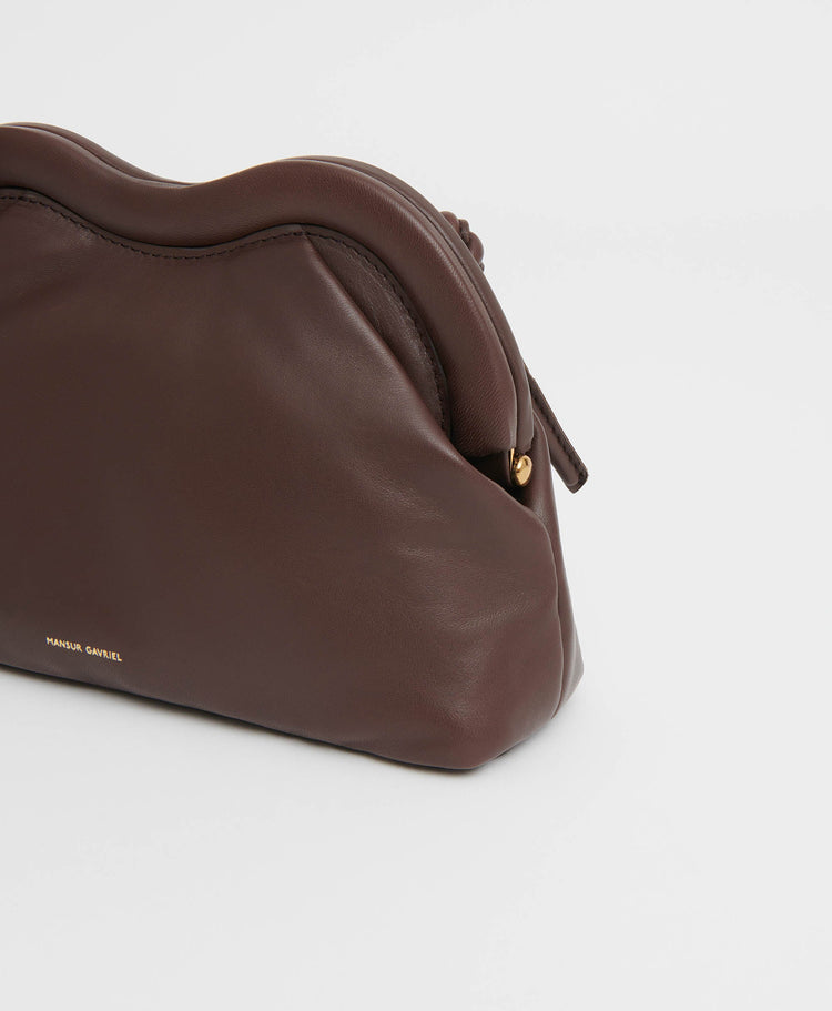 Baci Bag - Chocolate/Periwinkle