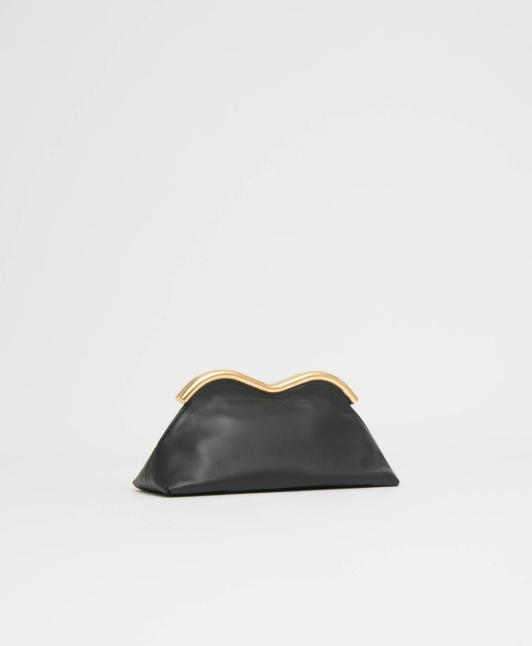 Baci Clutch - Black/Flamma