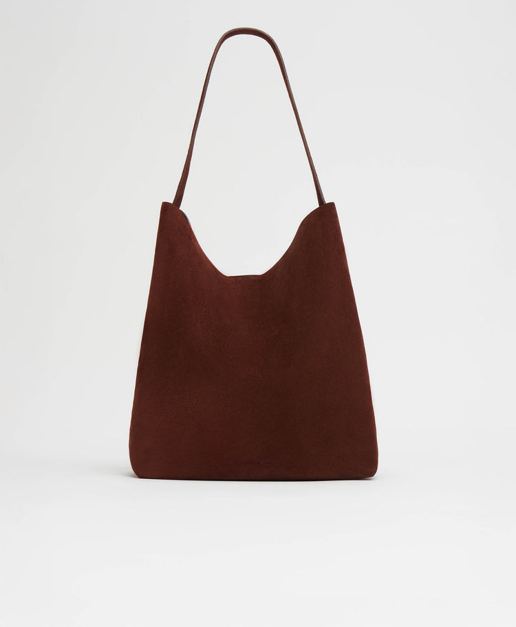 Maxi Everyday Cabas - Chocolate Suede