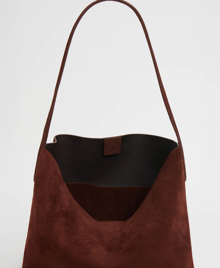 Maxi Everyday Cabas - Chocolate Suede