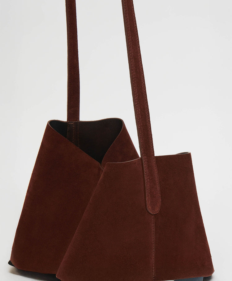 Maxi Everyday Cabas - Chocolate Suede