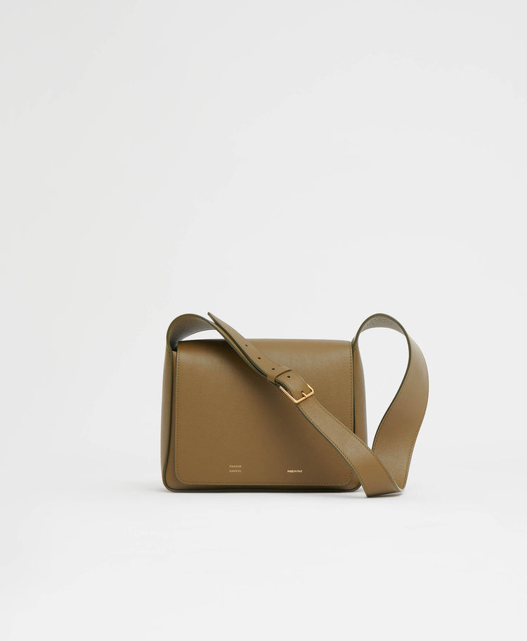 Box Shoulder Bag - Bamboo