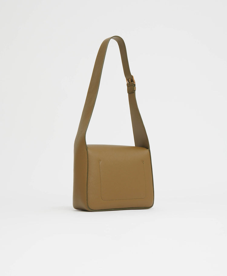Box Shoulder Bag - Bamboo