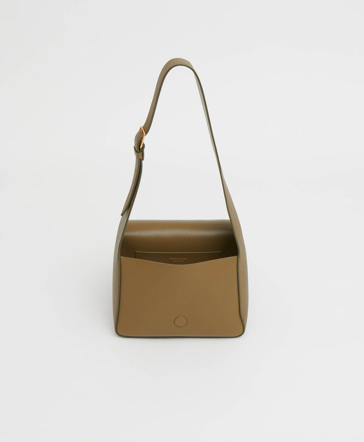 Box Shoulder Bag - Bamboo