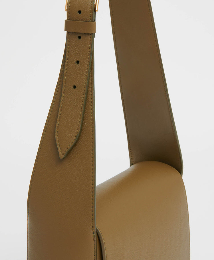Box Shoulder Bag - Bamboo