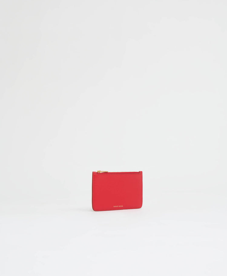 Zip Card Holder - Poppy