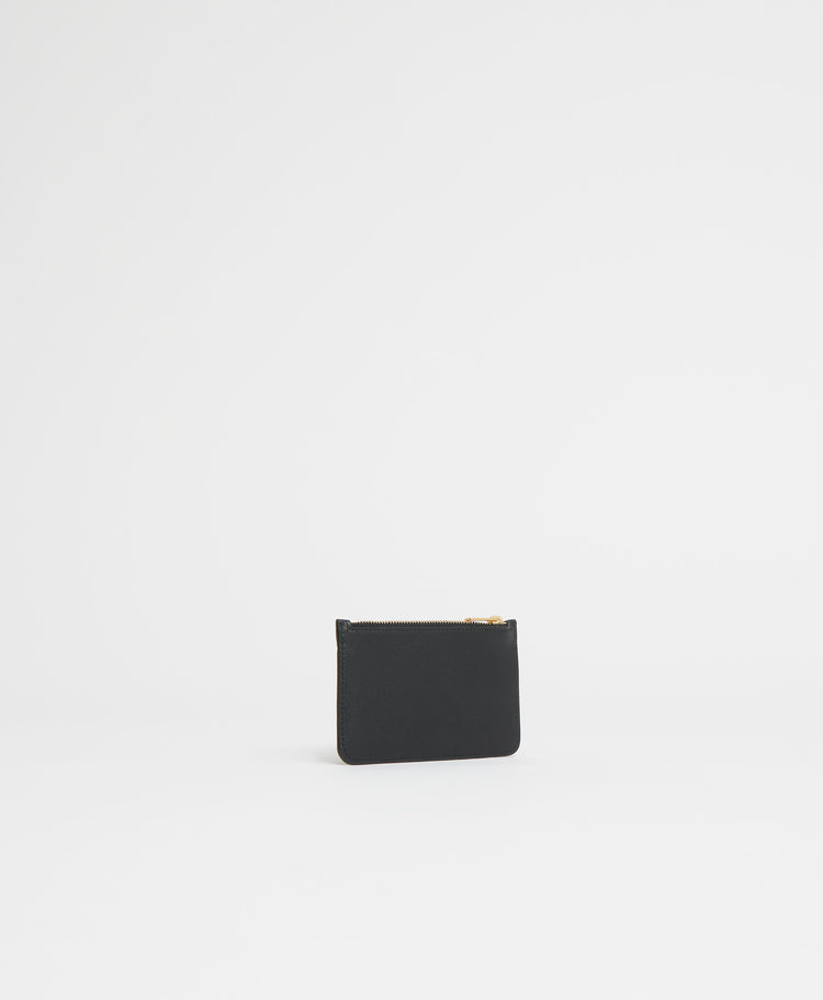 Zip Card Holder - Black