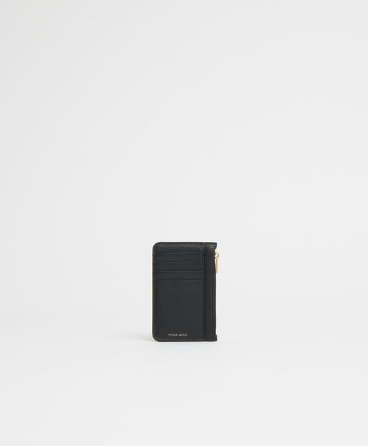 Zip Card Holder - Black