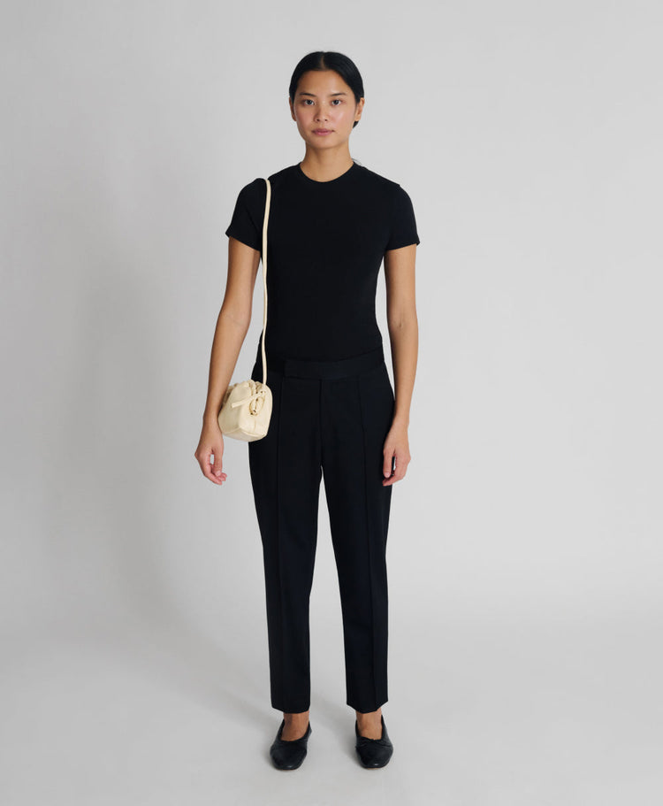 Mini Cloud Clutch - Natural/Jasmine Raffia
