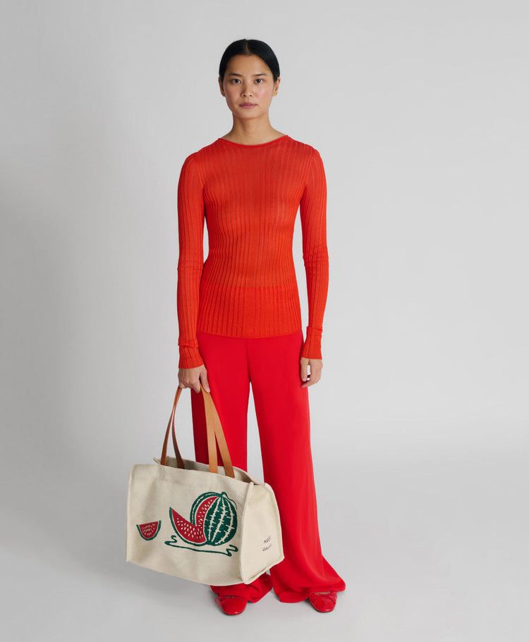 Limited Edition Pascucci Anguria Tote - Watermelon
