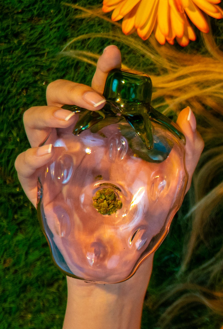 Strawberry Glass Pipe