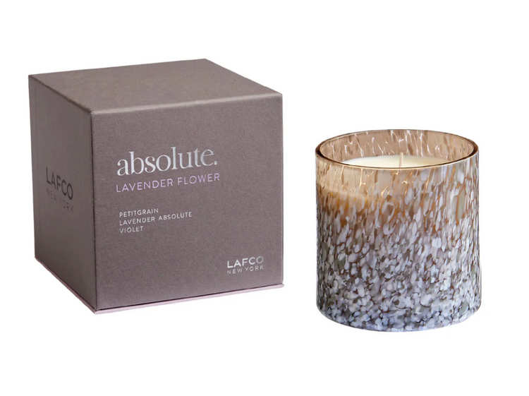 Absolute Lavender Flower Candle