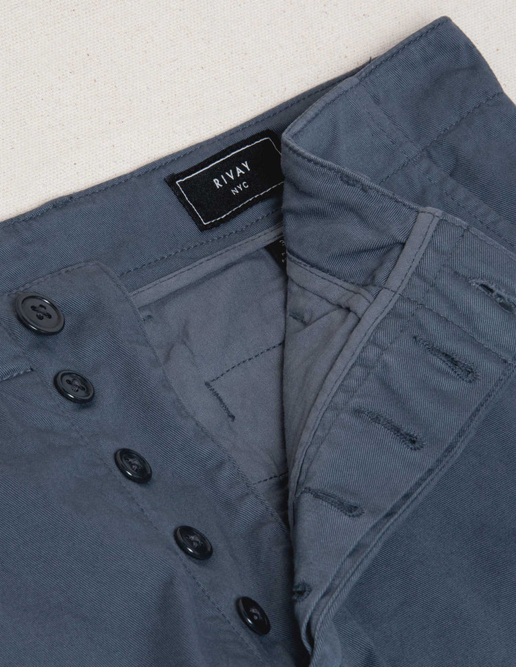 Series Chino in Slate Blue