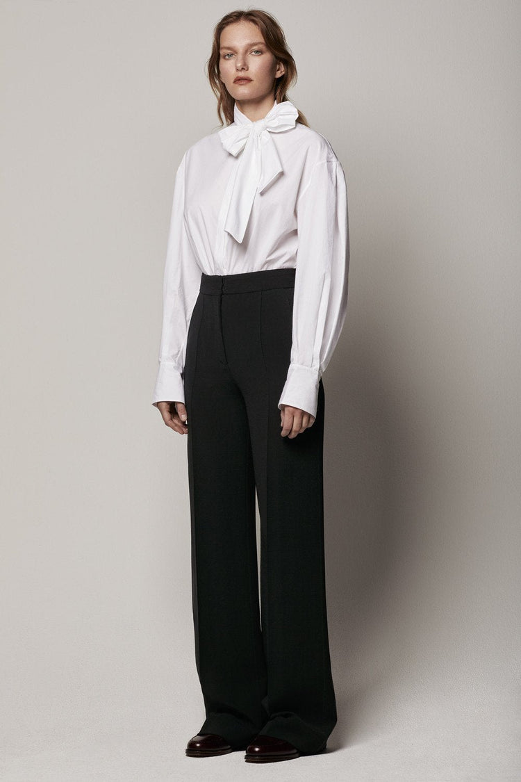 Exaggerated Bow Blouse