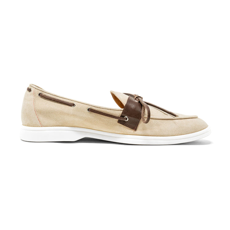 Men’s Sandstone Suede Barca Boat Shoe