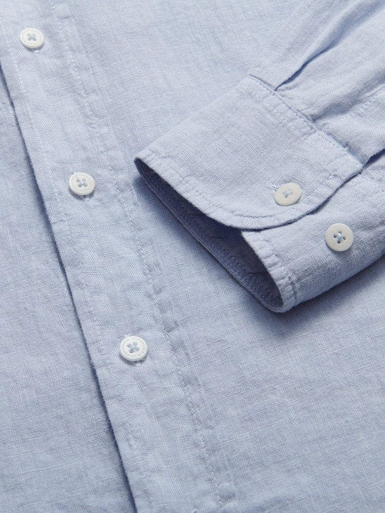 Men’s Sky Blue Abaco Linen Shirt