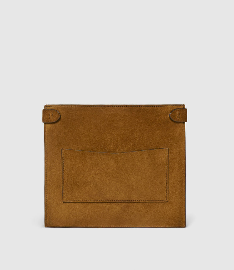 Stowaway Crossbody Bag in Suede Marrakech