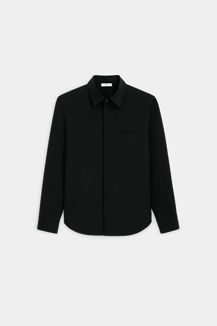 Wool Stretch Shirt