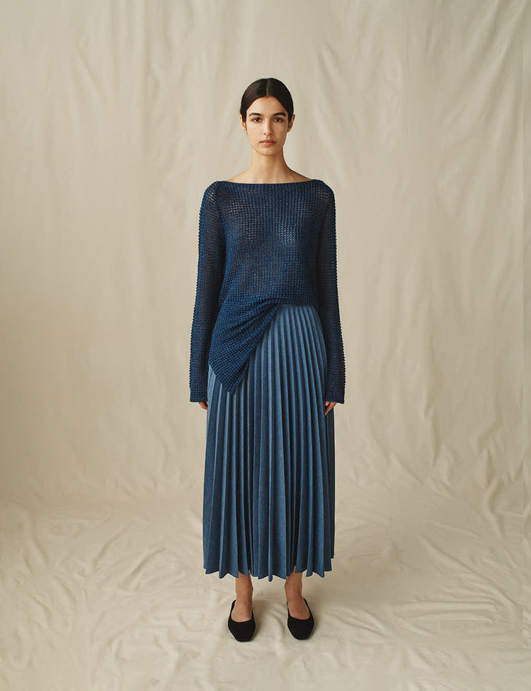 The Pleated Skirt