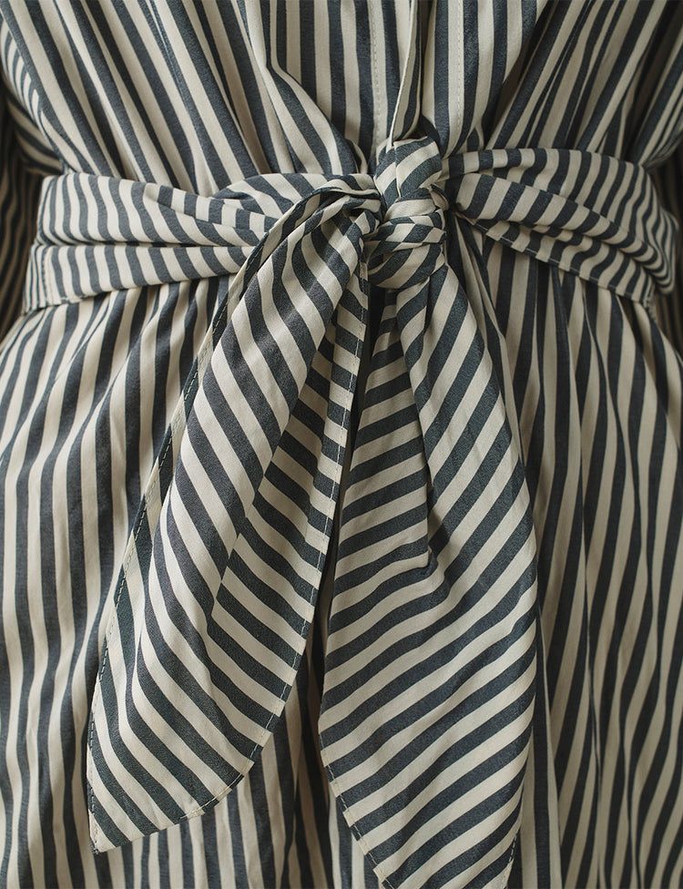 The Shirtdress in Sunwashed Stripe