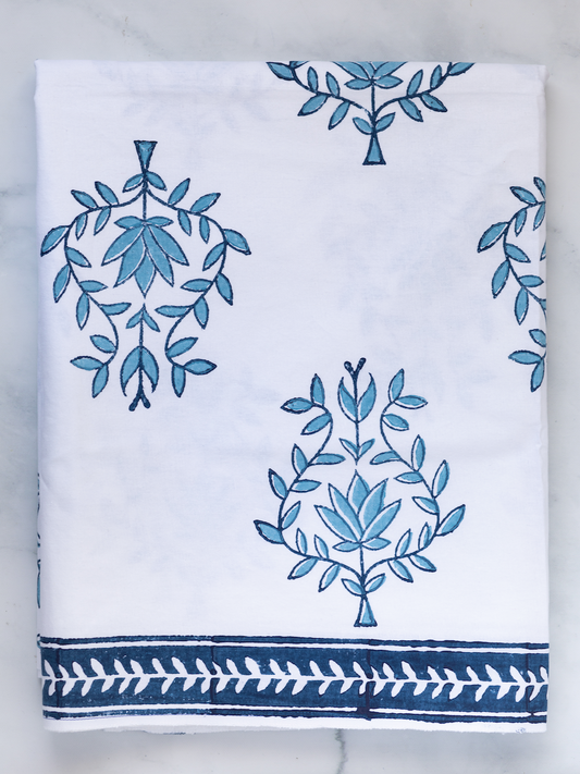 Blue Lotus Tablecloth