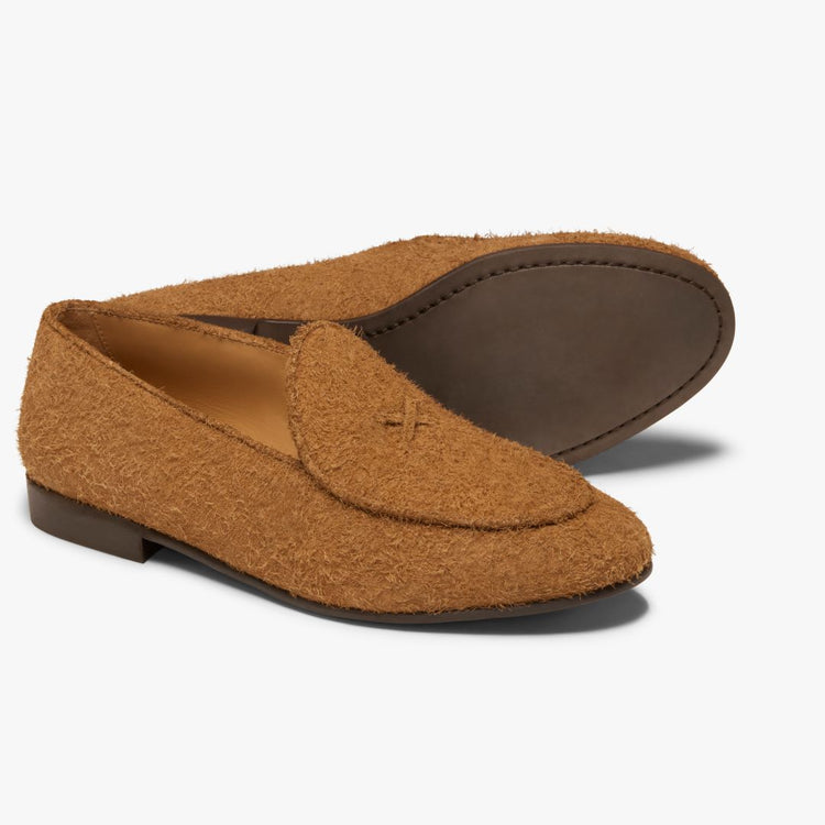 Men’s Teddy Textured Suede Milano Loafer