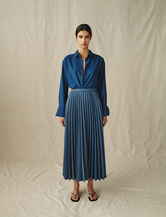 The Pleated Skirt
