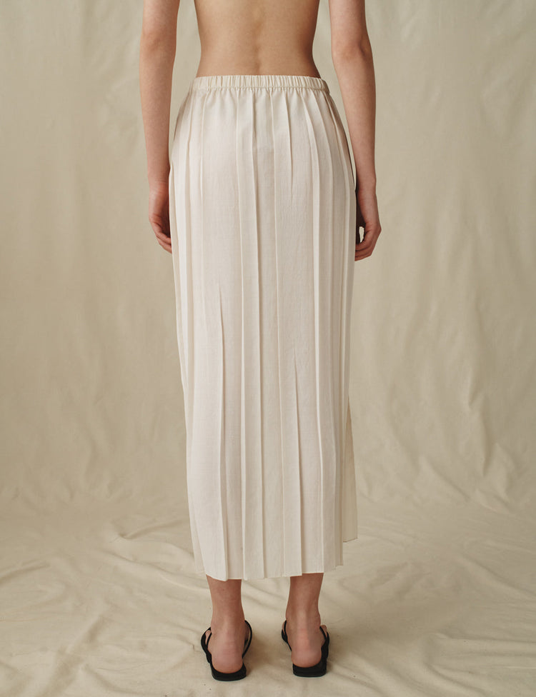 The Hand Pleated Skirt