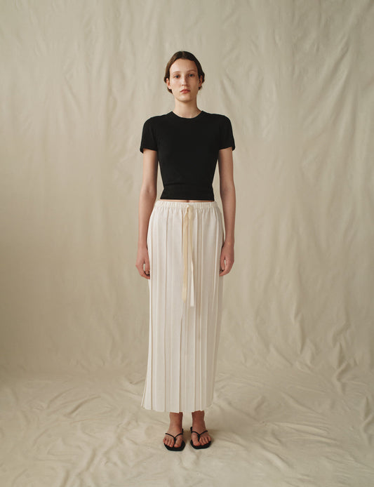 The Hand Pleated Skirt
