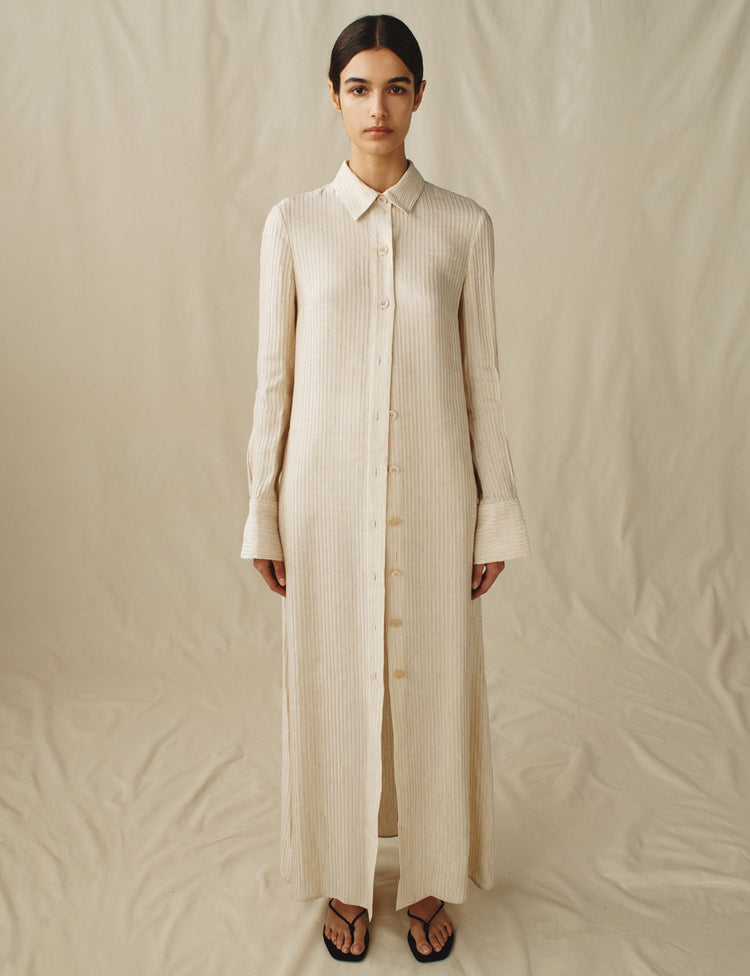 The Long Shirtdress