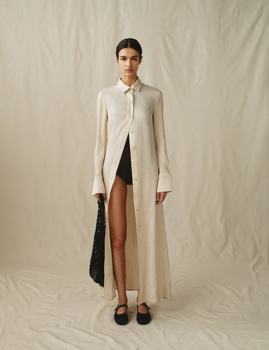 The Long Shirtdress