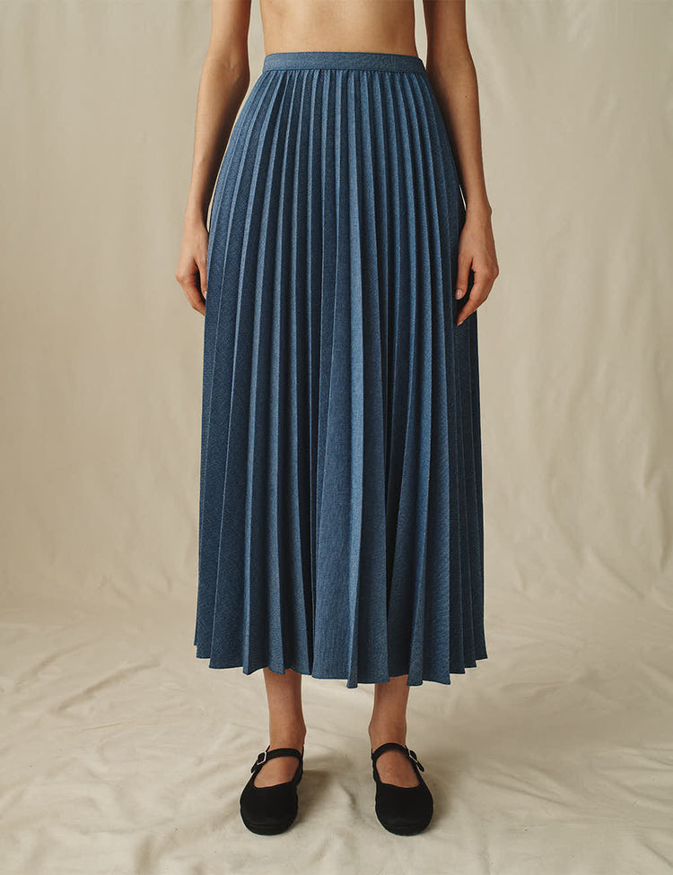 The Pleated Skirt