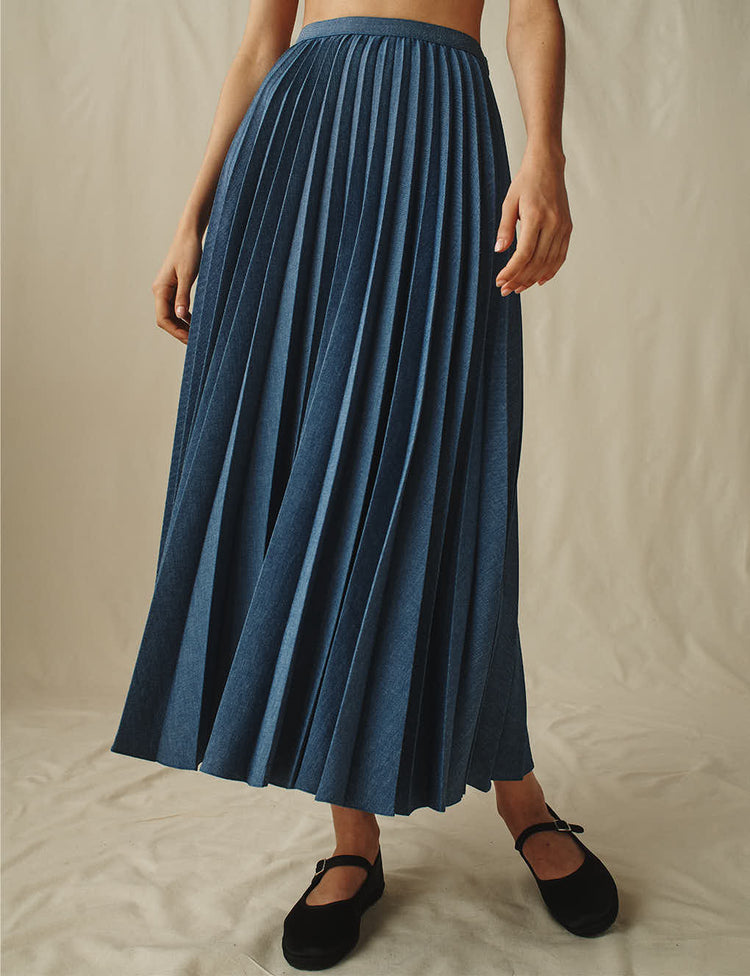 The Pleated Skirt
