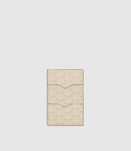 Thin Travel Wallet in Signature Light Canvas