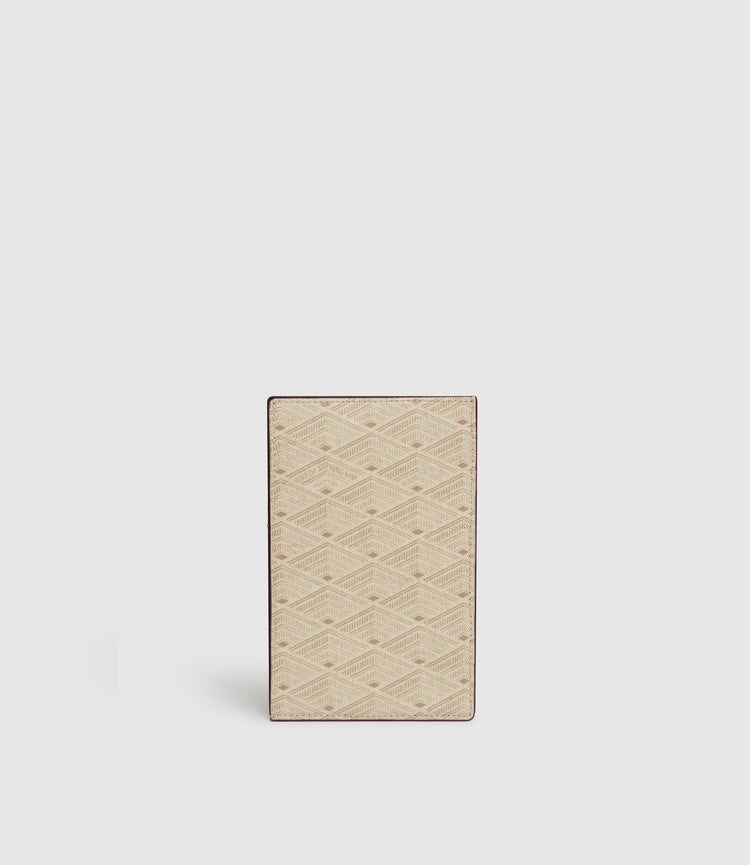 Thin Travel Wallet in Signature Light Canvas