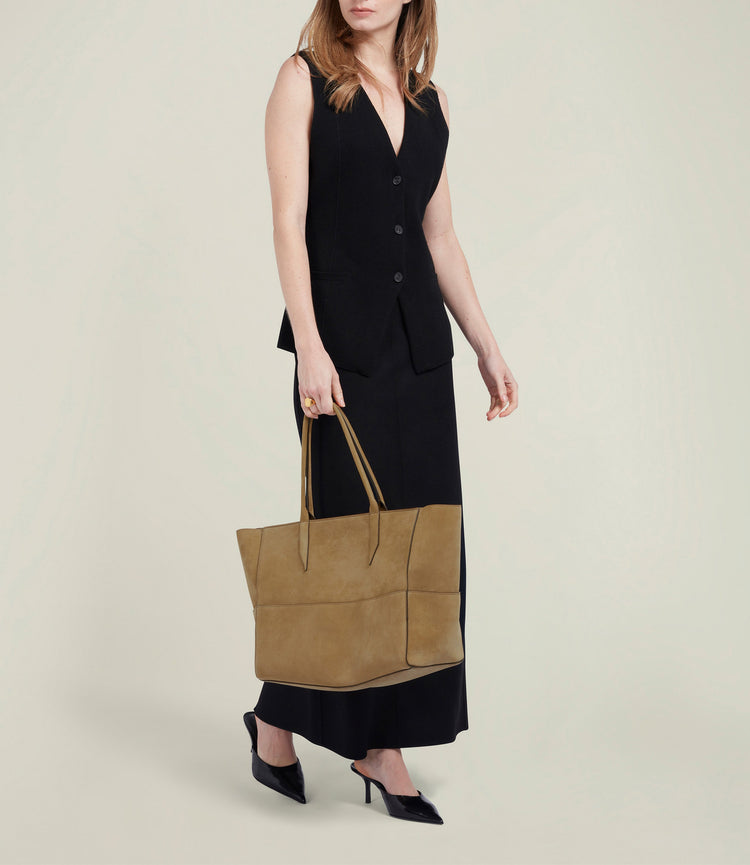 Incognito Small Cabas Suede Cairo