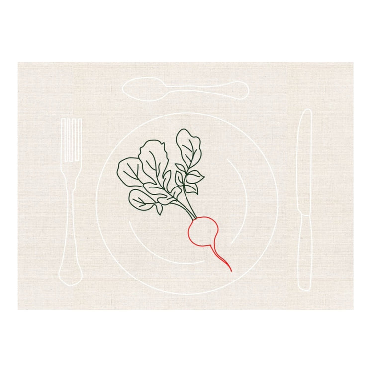 Assiettes Légumes Placemat