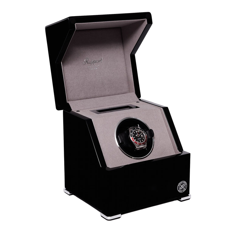 Perpetua III Single Watch Winder - Black