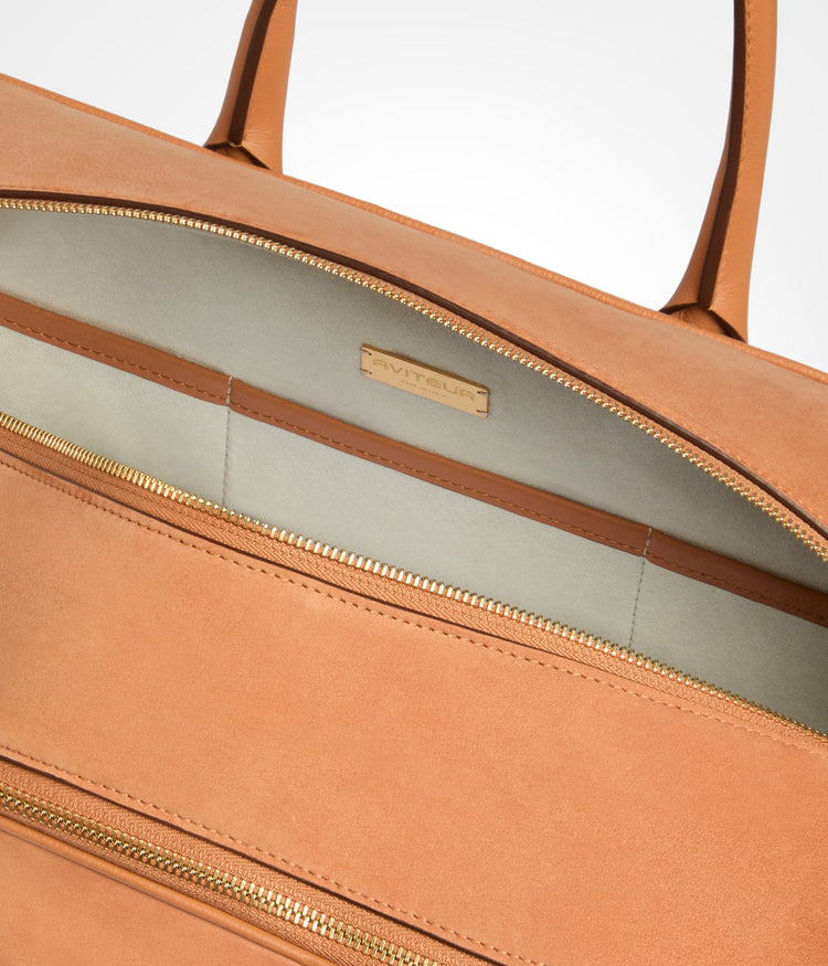 Cristallo Weekender Nubuck in Walnut