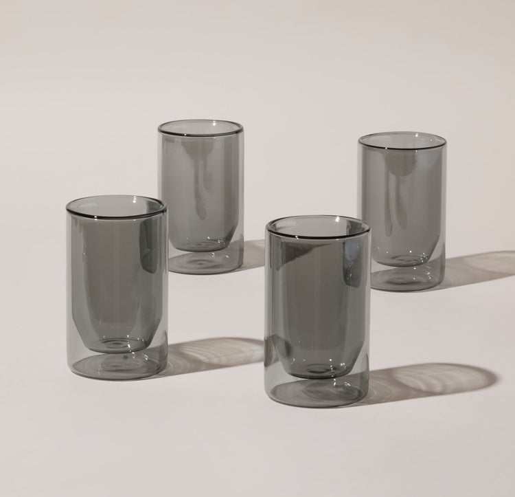 Double Wall Glasses - Pack of 4