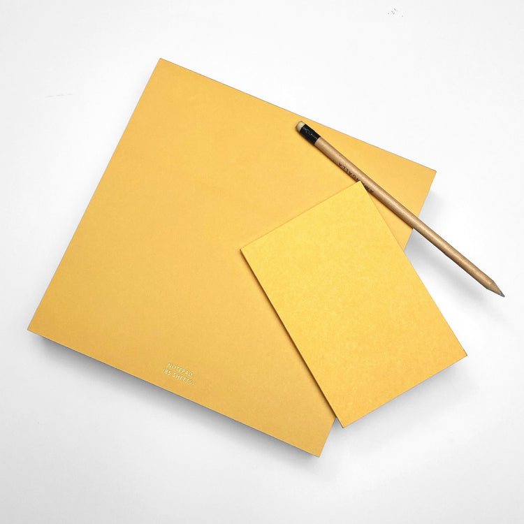 Colorpads: Yellow with gold edging