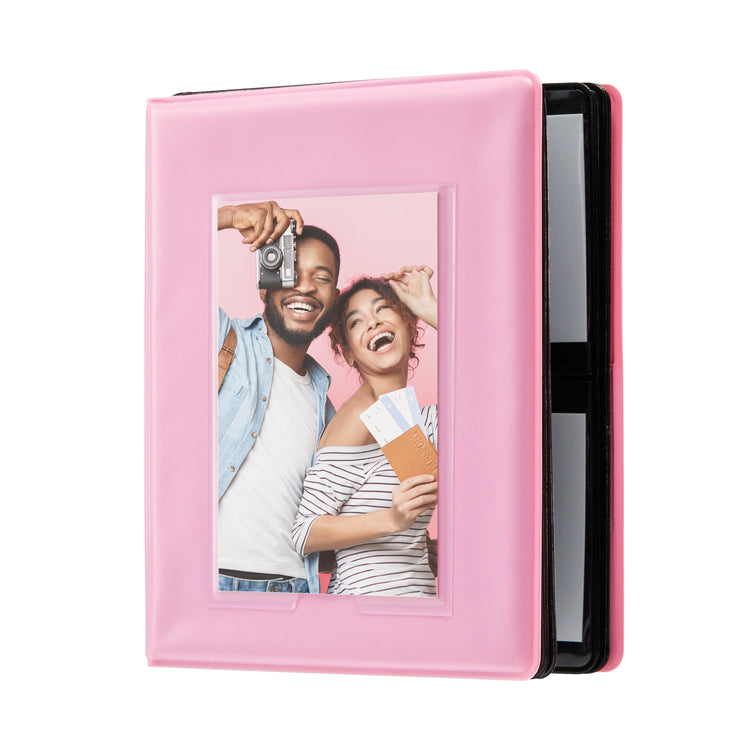 Zink Mini Photo Album 64-Pocket in Pink