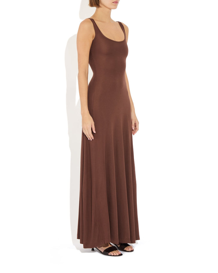 Annie Dress in Chocolate