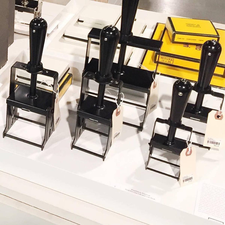 Self-Inking Custom Rubber Stamp: Black+Black