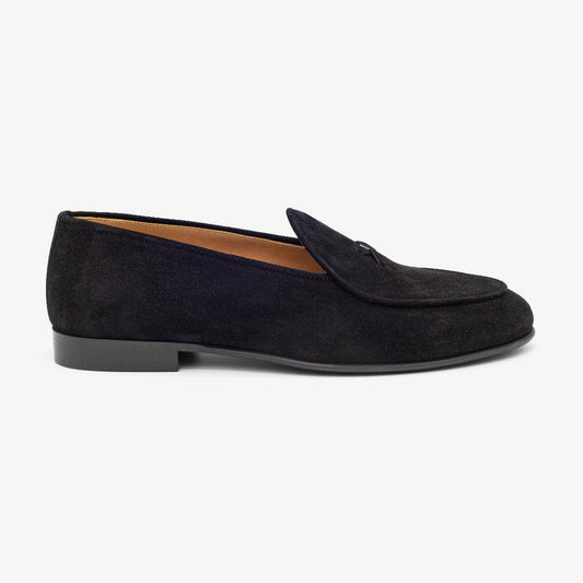 Men’s Black Suede Milano Loafer